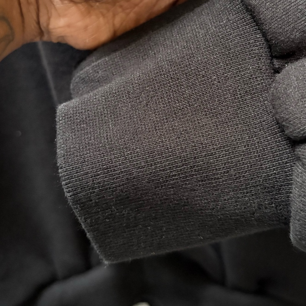 Fear of God Essentials | Classic Fleece Streetwear Hoodie Unisex M, "Jet Black" - Picture 6 of 10
